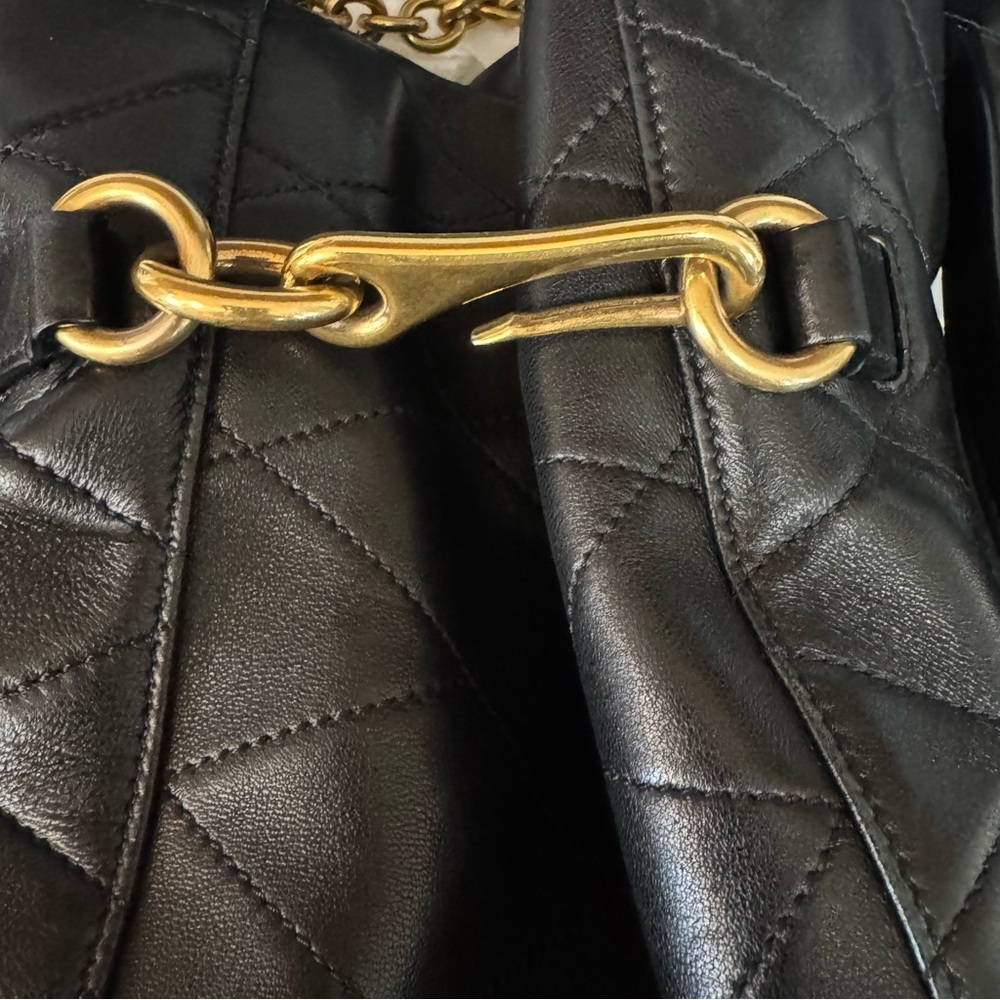 Authentic Saint Laurent Le Maillon Hook Bucket Bag- pre-owned - Picture 5 of 14